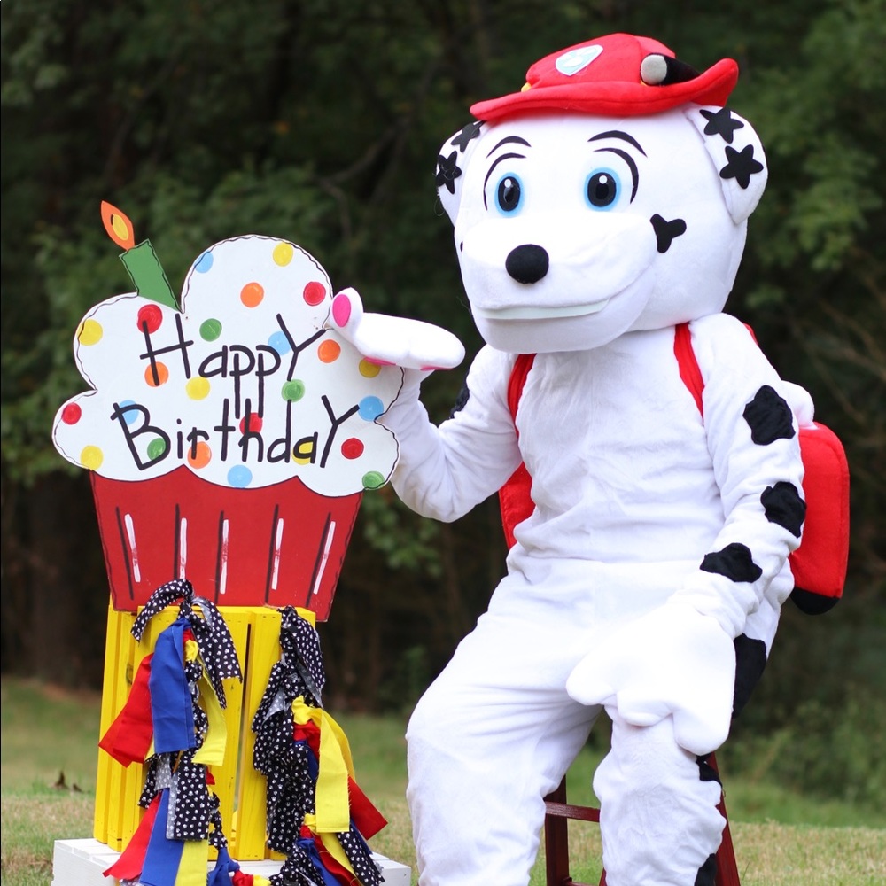 Adult sized Paw Patrol Marshall Costume